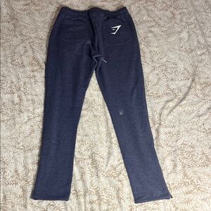 Gymshark Navy Sweatpants with Logo